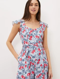 Dresses^Phase Eight Abbiana Tulip Jumpsuit Multi-Coloured