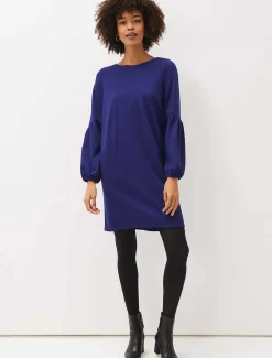 Dresses^Phase Eight Abbie Jersey Tunic Dress Cobalt