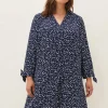 Dresses^Phase Eight Abigail Spot Swing Dress Navy