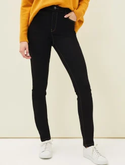 Trousers & Shorts^Phase Eight Abigial Sculpting Skinny Short Jean Black