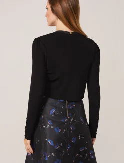 Jackets^Phase Eight Adah Knitted Occasion Jacket Black