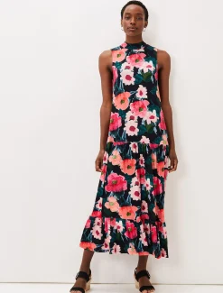 Dresses^Phase Eight Adelia Floral Maxi Dress Multi-Coloured