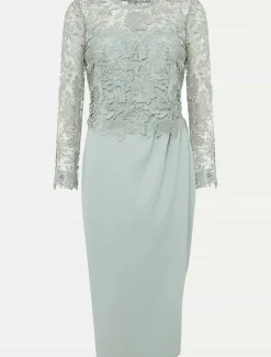 Dresses^Phase Eight Adeline Double Layer Dress Eau De Nil