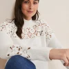Knitwear^Phase Eight Adley Crochet Knit Winter White