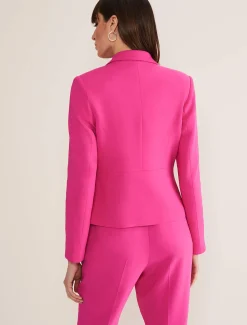 Jackets^Phase Eight Adria Pink Blazer Hot Pink