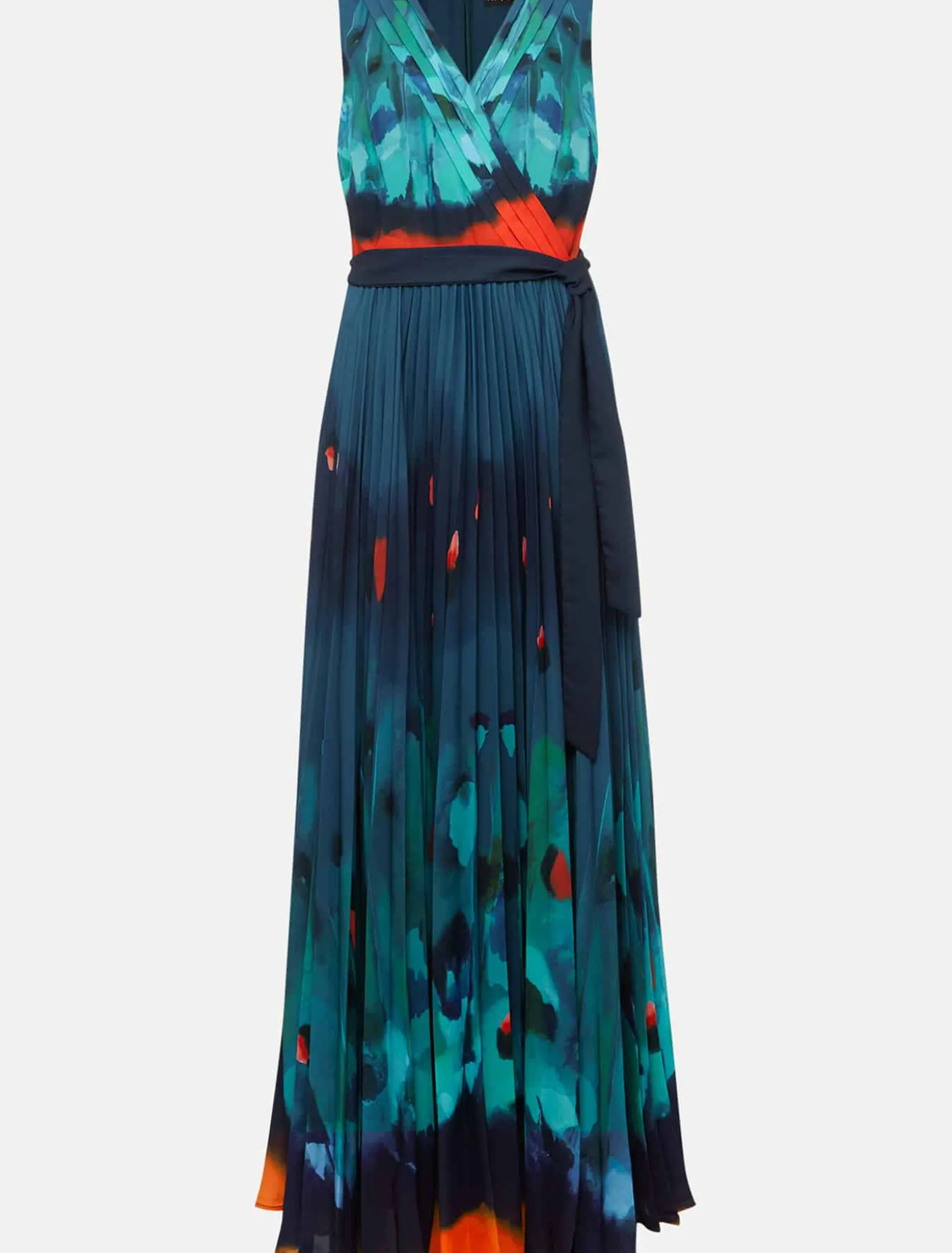 Dresses^Phase Eight Adriana Print Maxi Dress Malachite/Multi