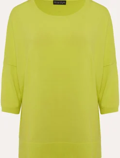 Knitwear^Phase Eight Adriana Stepped Hem Knit Lime