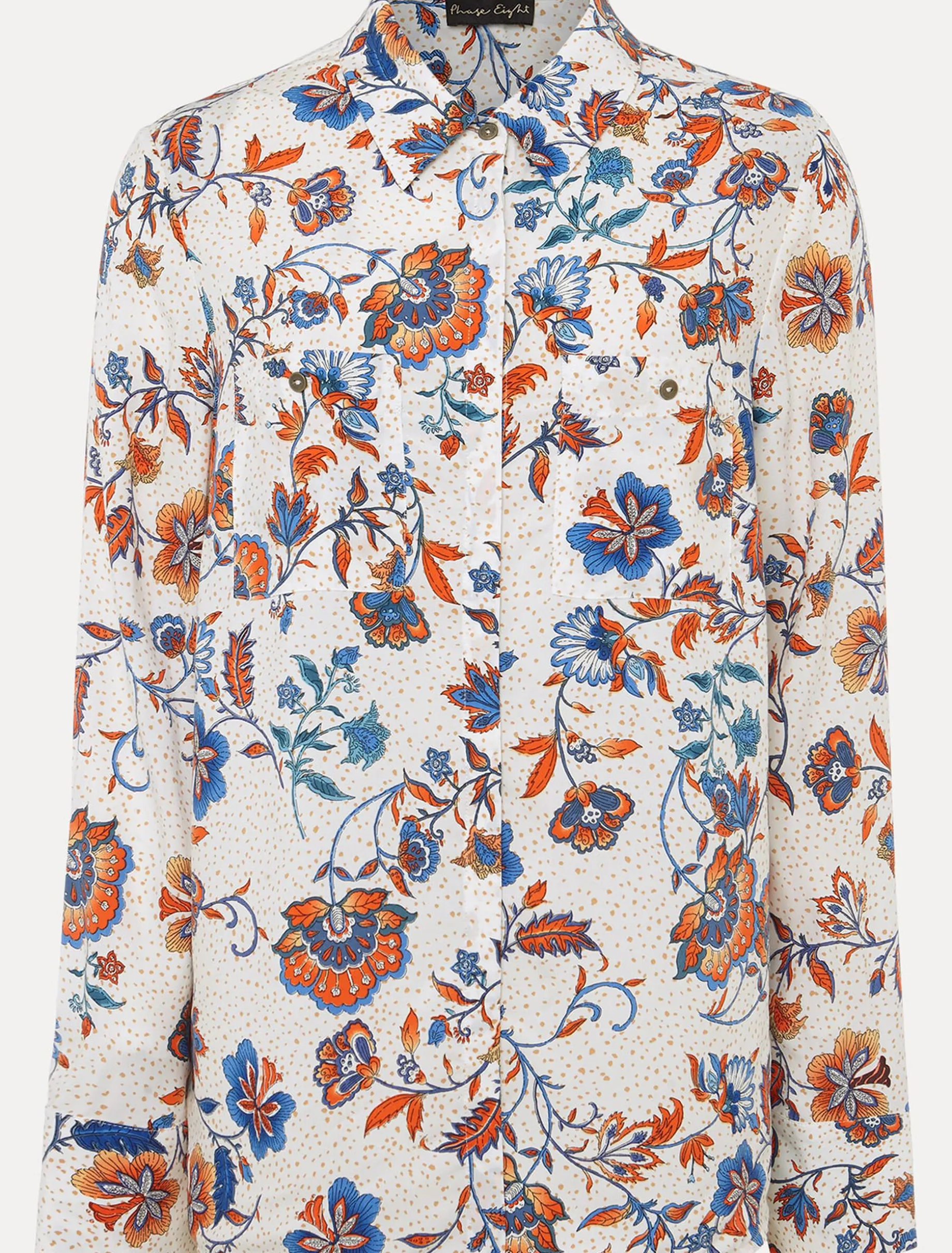 Shirts & Blouses^Phase Eight Adriel Floral Shirt Cream/Multi