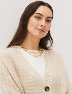 Jewellery^Phase Eight Alana Chain Necklace Gold