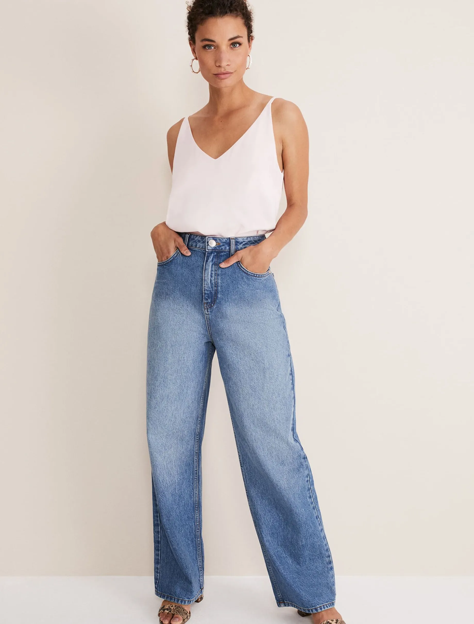 Tops & T-Shirts^Phase Eight Alanis Cami Top Pale Pink