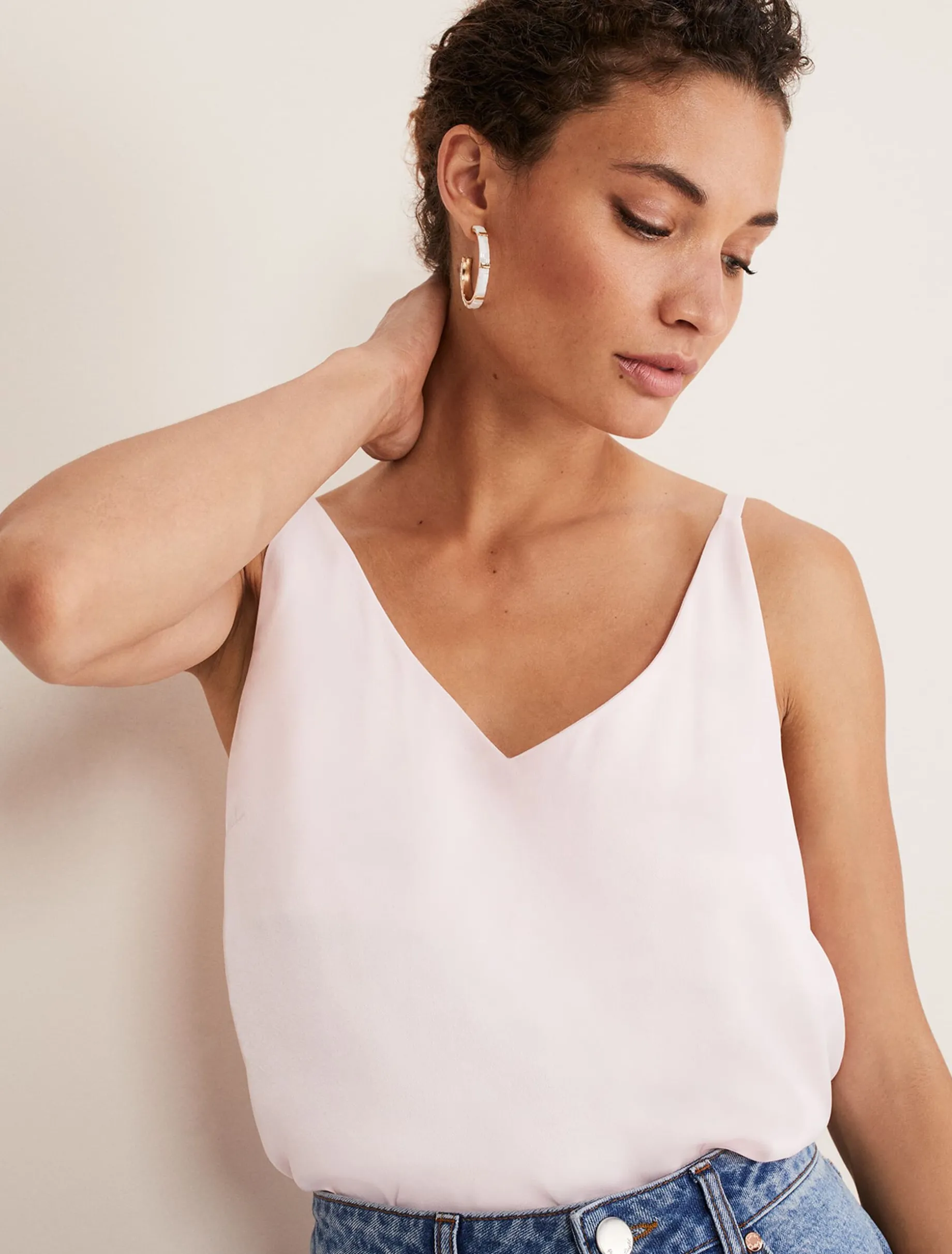 Tops & T-Shirts^Phase Eight Alanis Cami Top Pale Pink