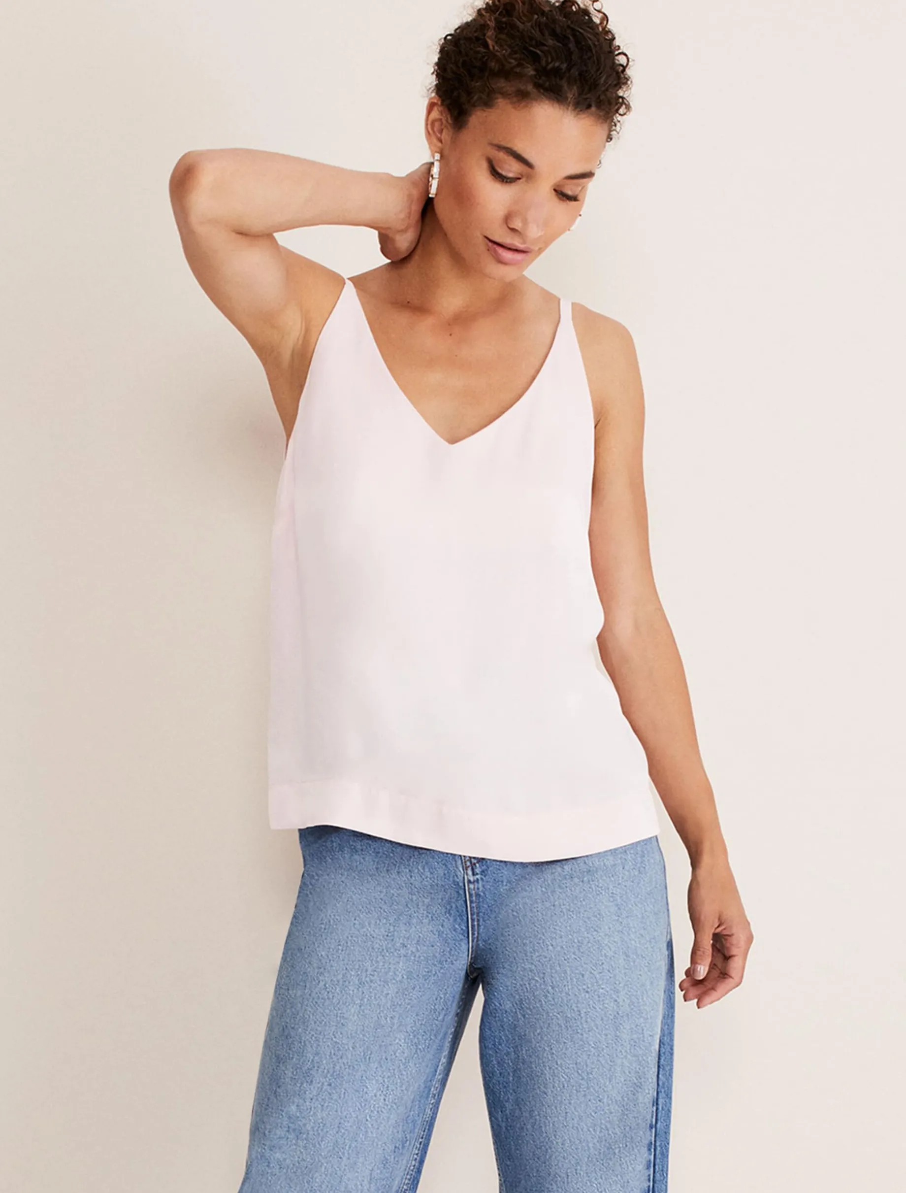 Tops & T-Shirts^Phase Eight Alanis Cami Top Pale Pink