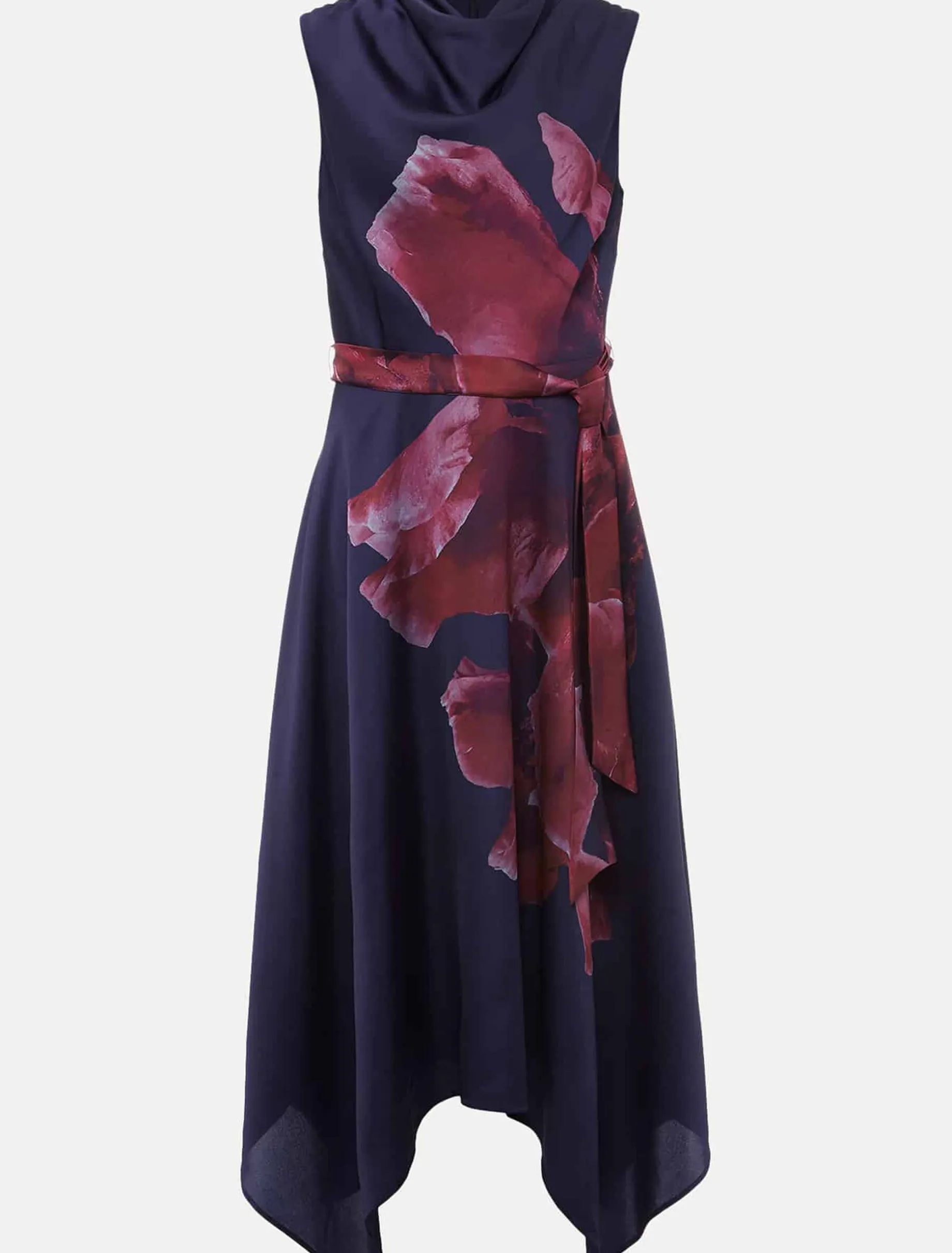 Dresses^Phase Eight Alayna Floral Midi Dress Navy/Multi