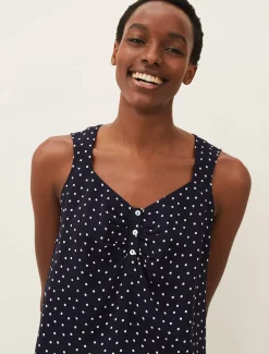 Shirts & Blouses^Phase Eight Alba Spot Cami Black