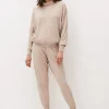 Trousers & Shorts^Phase Eight Alice Knitted Co-Ord Joggers Mocha