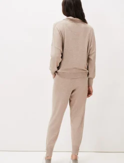 Trousers & Shorts^Phase Eight Alice Knitted Co-Ord Joggers Mocha