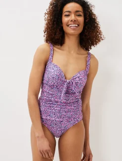 Swimwear^Phase Eight Alivia Tankini Top Multi-Coloured