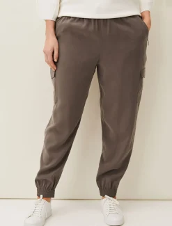 Trousers & Shorts^Phase Eight Alora Soft Cargo Jogger Grey
