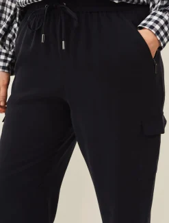 Trousers & Shorts^Phase Eight Alora Soft Cargo Jogger Navy