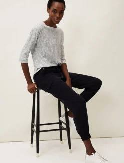 Trousers & Shorts^Phase Eight Alora Soft Cargo Jogger Navy