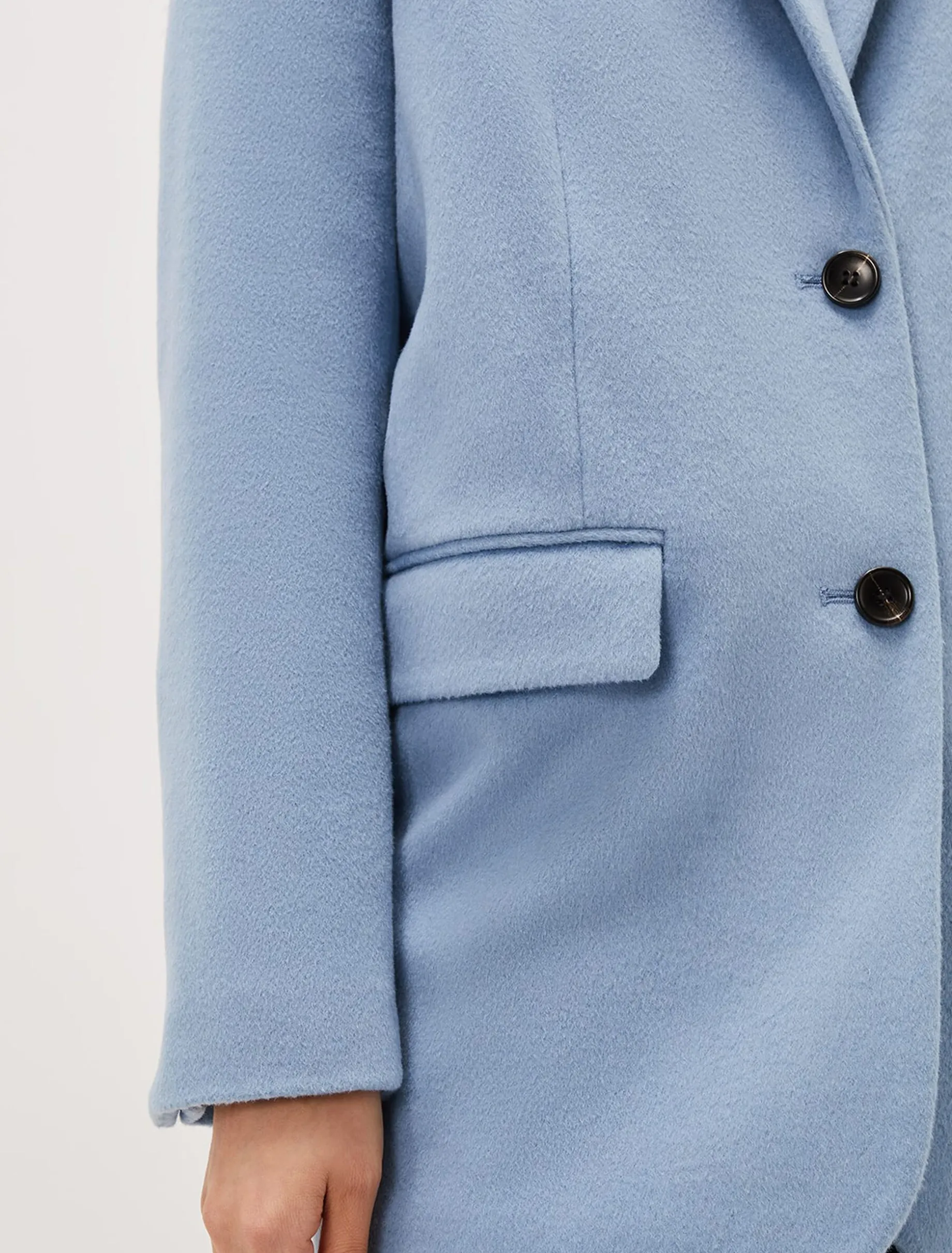 Coats^Phase Eight Amara Wool Coat Steel Blue