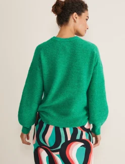 Knitwear^Phase Eight Amiah Mohair Knitted Jumper Bright Green