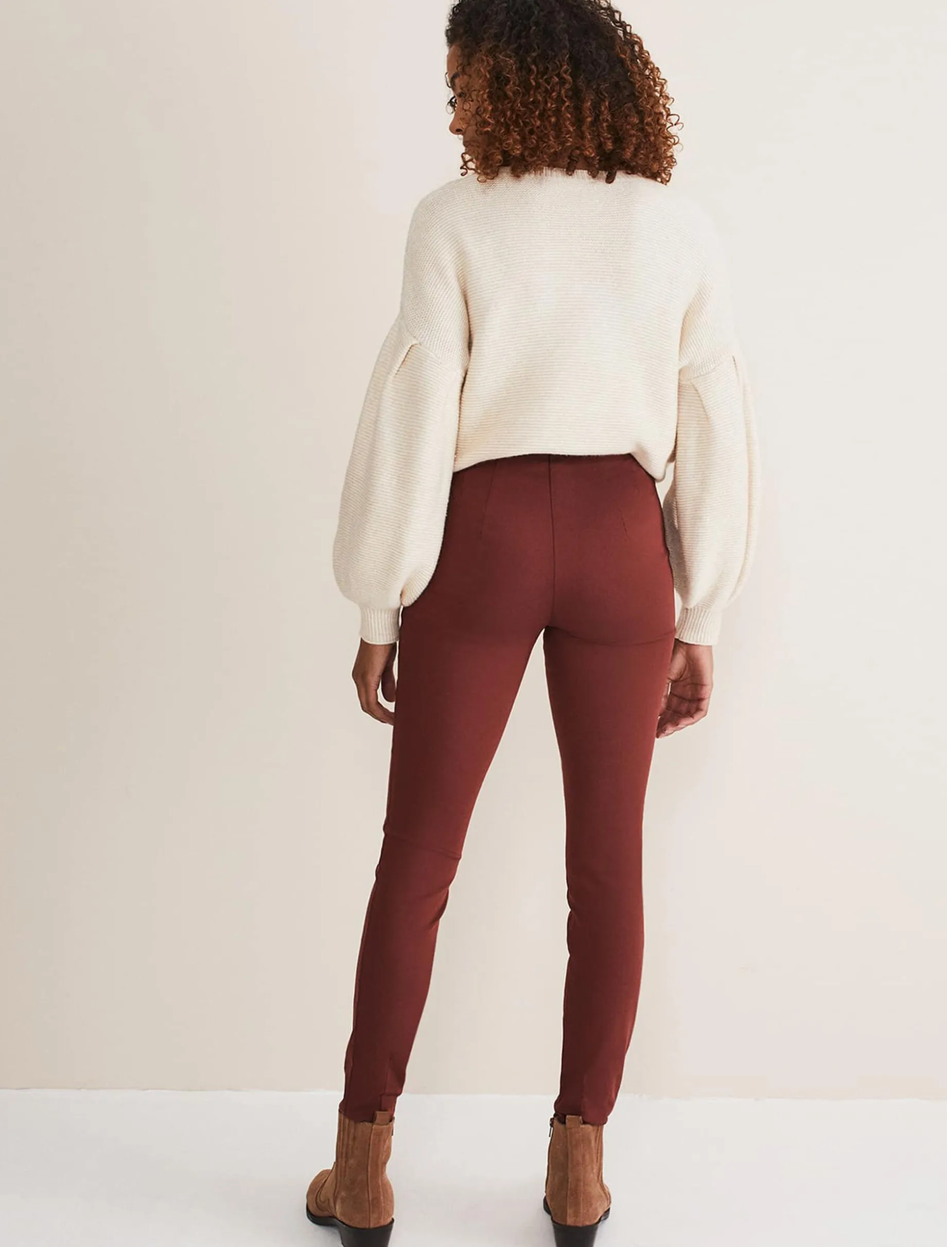 Trousers & Shorts^Phase Eight Amina Jegging Conker