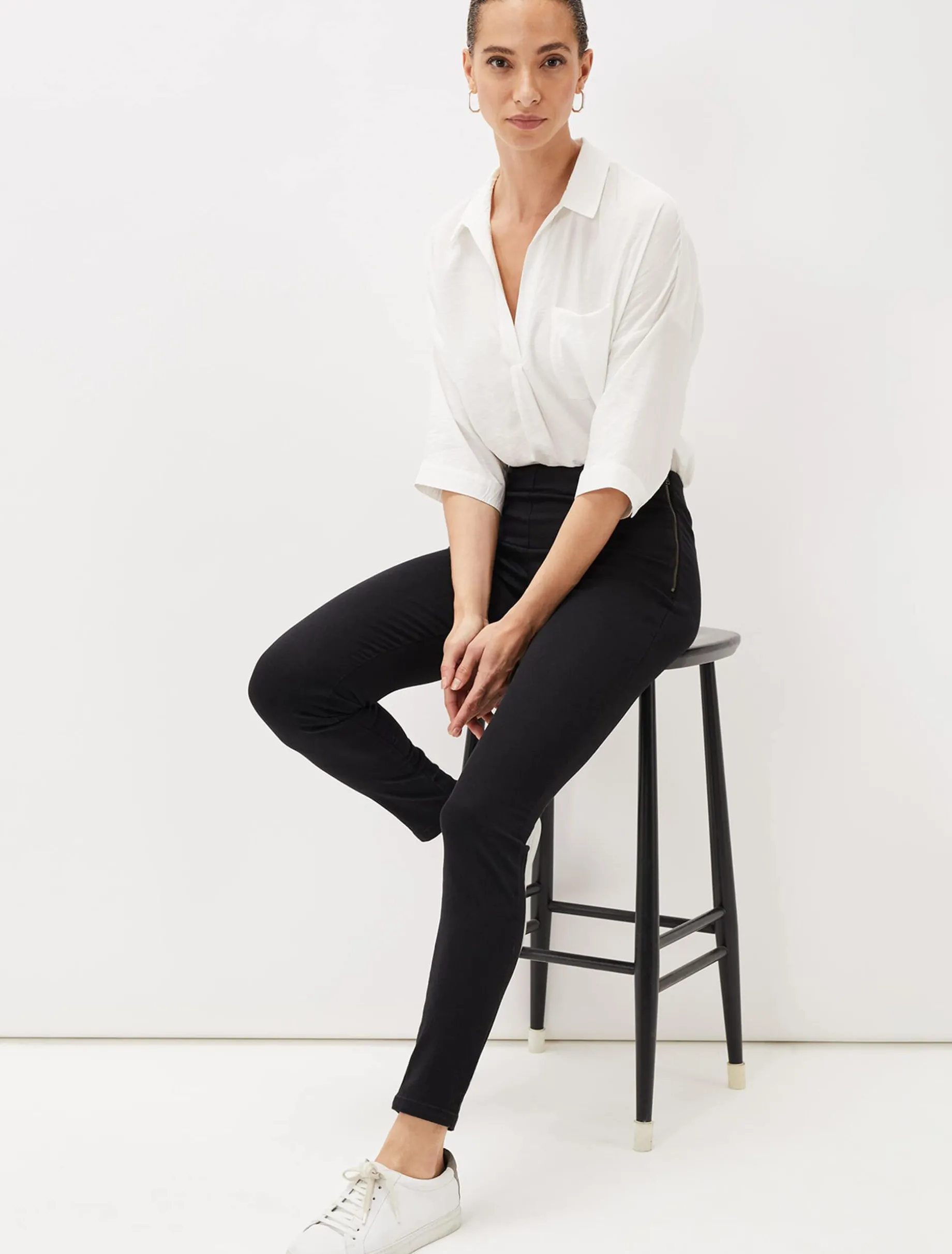 Trousers & Shorts^Phase Eight Amina Skinny Fit Jeggings Black