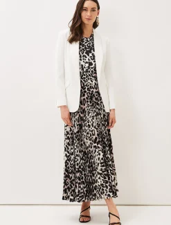 Jackets^Phase Eight Amy Relaxed Jacket Ivory