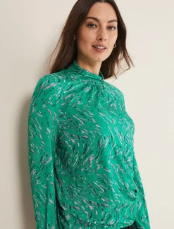 Tops & T-Shirts^Phase Eight Anamaria Bubble Top Apple Multi