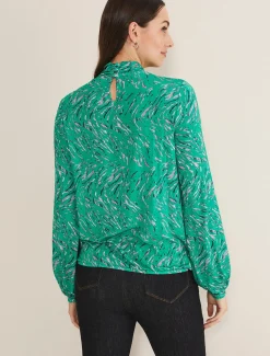 Tops & T-Shirts^Phase Eight Anamaria Bubble Top Apple Multi