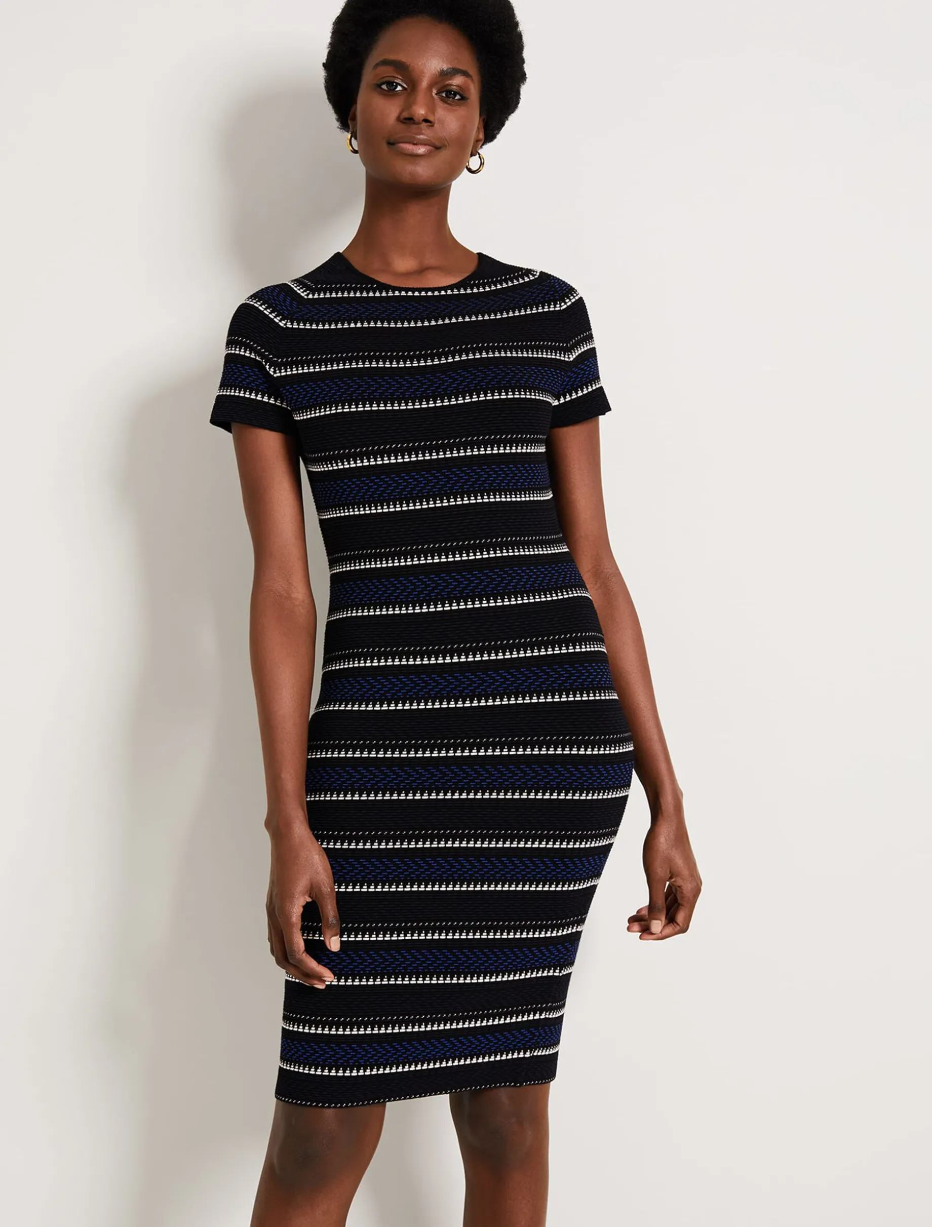 Dresses^Phase Eight Andia Knitted Dress Multi-Coloured