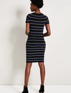 Dresses^Phase Eight Andia Knitted Dress Multi-Coloured