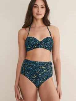 Swimwear^Phase Eight Animal Bikini Bottom Blue Multi