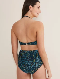 Swimwear^Phase Eight Animal Bikini Bottom Blue Multi