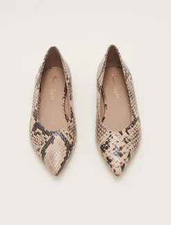 Flats^Phase Eight Animal Print Pump Snake