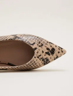 Flats^Phase Eight Animal Print Pump Snake