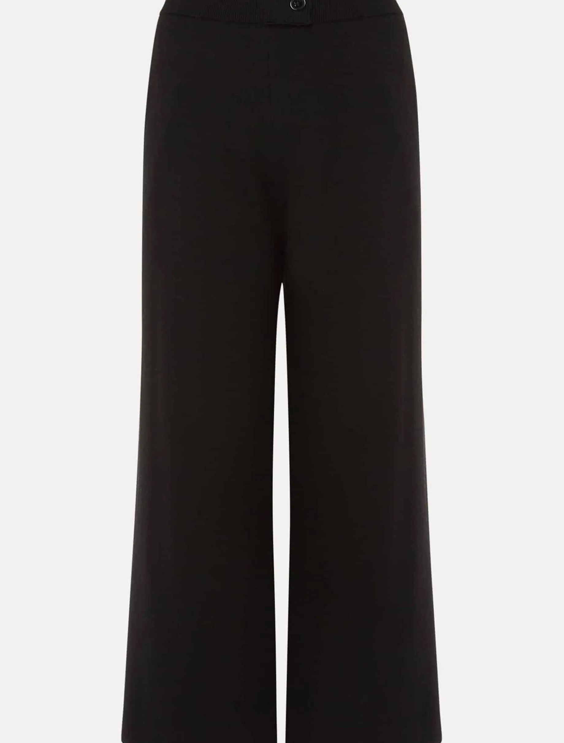 Trousers & Shorts^Phase Eight Annan Knitted Wide Leg Culottes Black