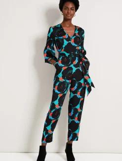 Dresses^Phase Eight Annora Print Jumpsuit Multi-Coloured