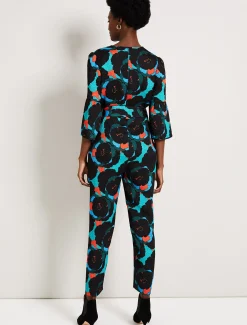 Dresses^Phase Eight Annora Print Jumpsuit Multi-Coloured