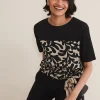 Tops & T-Shirts^Phase Eight Arie Side Tie Top Stone/Black