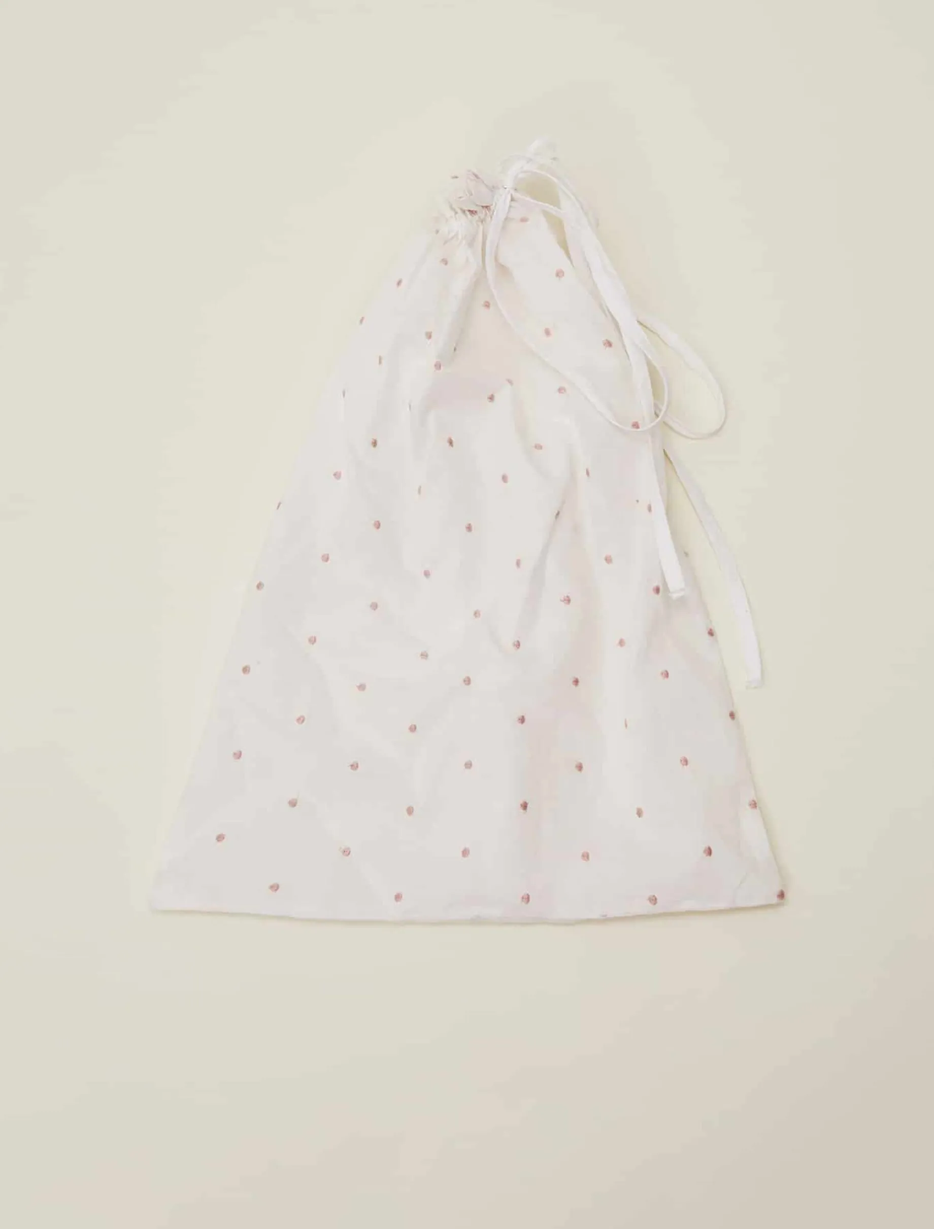Pyjamas^Phase Eight Ashai Dobby Spot Pj Set Ivory/Pink