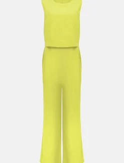 Dresses^Phase Eight Aubrey Linen Wide Leg Jumpsuit Lime