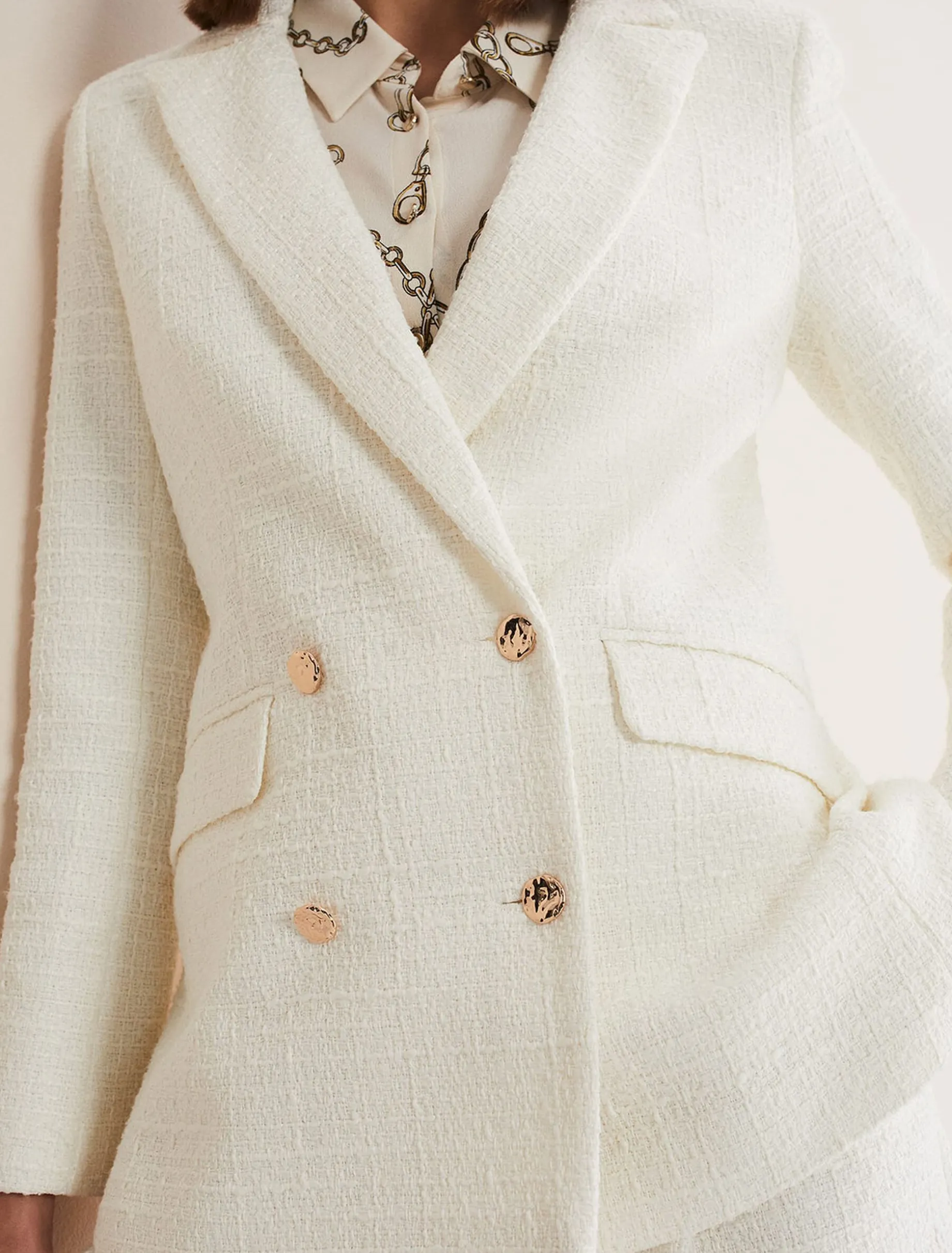 Jackets^Phase Eight Auden Blazer Cream