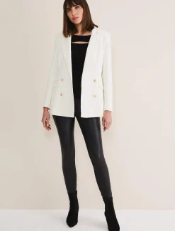 Jackets^Phase Eight Auden Blazer Cream