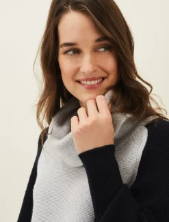 Knitwear^Phase Eight Audra Colourblock Knit Jumper Green/Pink