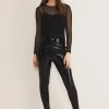 Trousers & Shorts^Phase Eight Ausha Sequin Legging Black