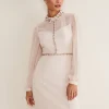 Dresses^Phase Eight Avah Embellished Fitted Dress Cameo