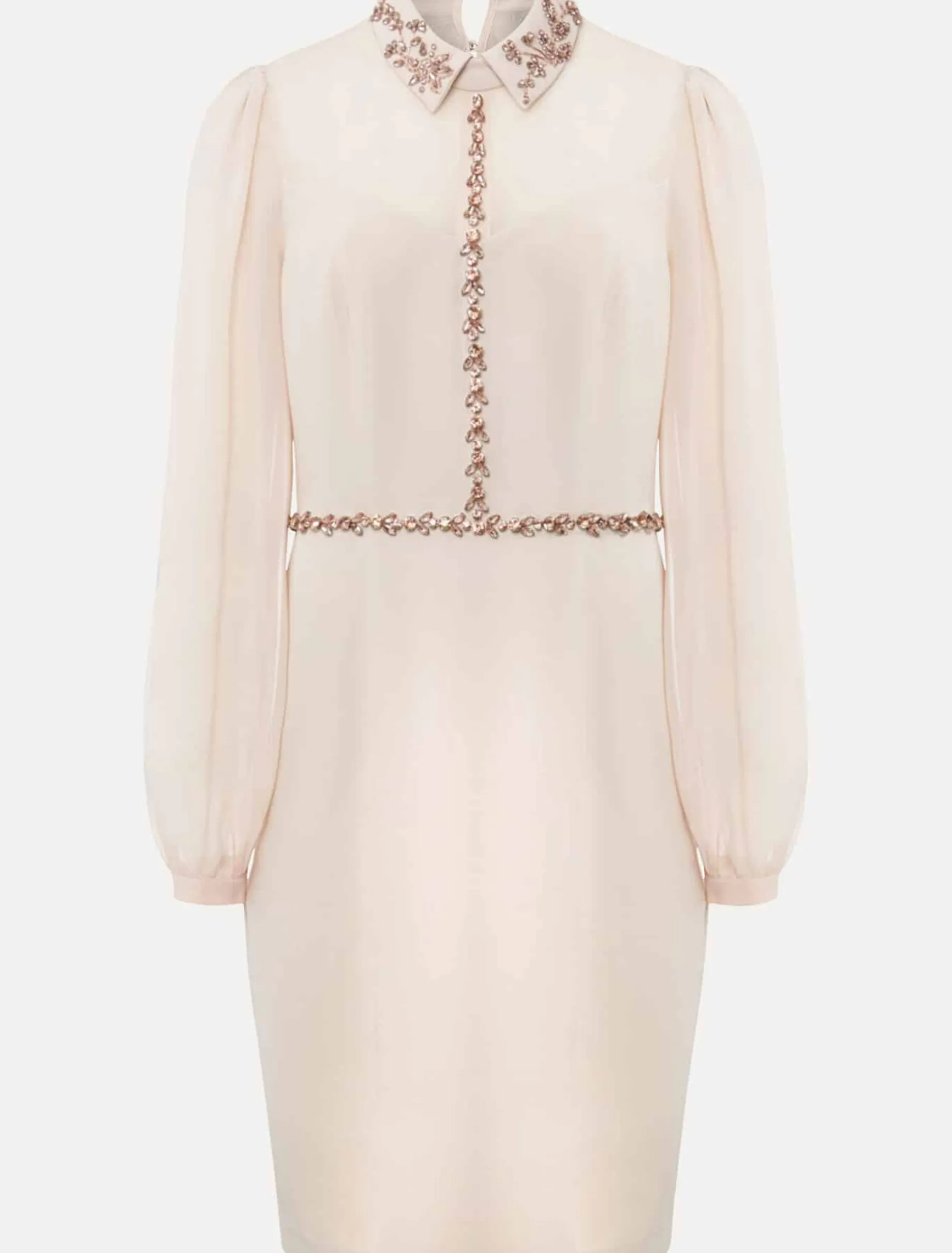 Dresses^Phase Eight Avah Embellished Fitted Dress Cameo