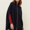 Coats^Phase Eight Avan Double Ended Zip Cape Navy
